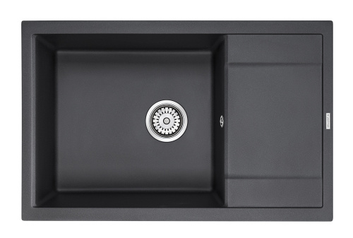 Кухонная мойка Paulmark FLUGEN 60 PM317850-BL 78х50 цвет черный